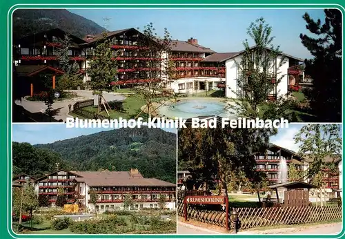 AK / Ansichtskarte 73886505 Bad_Feilnbach Blumenhof Klinik Teilansichten Bad_Feilnbach