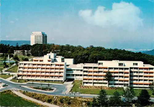 AK / Ansichtskarte  Lahnstein Klinik Lahnhoehe Fliegeraufnahme Lahnstein