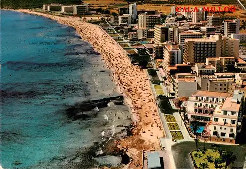 AK / Ansichtskarte  Cala_Millor_Mallorca Fliegeraufnahme Cala_Millor_Mallorca