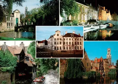 AK / Ansichtskarte 73886524 Brugge_Bruges_Flandern Hotel Pullman Teilansichten 