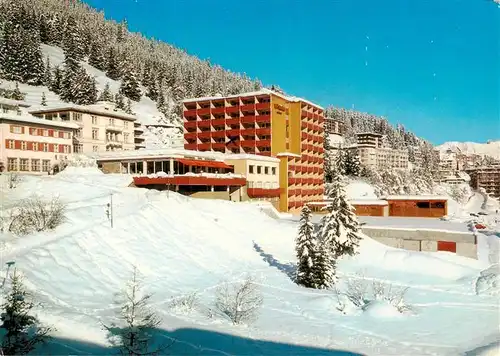 AK / Ansichtskarte  Davos-Platz_GR Aparthotel und Restaurant Panorama 