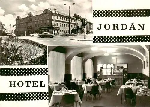 AK / Ansichtskarte 73886633 Tabor__CZ Hotel Jordan Gastraum 