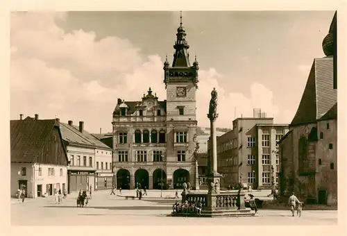 AK / Ansichtskarte  Nachod_CZ Namesti 