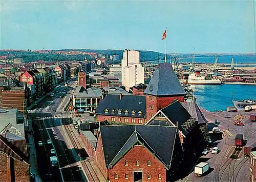 AK / Ansichtskarte  Aarhus_DK Toldboden og Havnen 