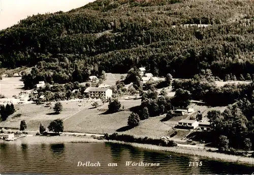 AK / Ansichtskarte  Dellach_Woerthersee Fliegeraufnahme Dellach_Woerthersee