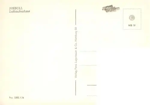 AK / Ansichtskarte  Niebuell Fliegeraufnahme Niebuell
