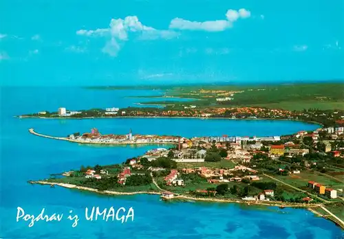 AK / Ansichtskarte 73886669 Umag_Umago_Istrien Fliegeraufnahme Umag_Umago_Istrien