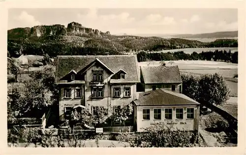 AK / Ansichtskarte  Altendorf_Bad_Schandau Gasthaus Heiterer Blick Altendorf_Bad_Schandau