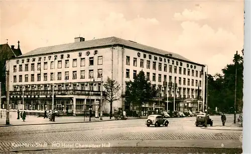 AK / Ansichtskarte  Karl-Marx-Stadt HO Hotel Chemnitzer Hof Karl-Marx-Stadt