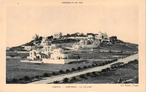 AK / Ansichtskarte  Carthage__Karthago_Carthago_Tunesie La Colline 