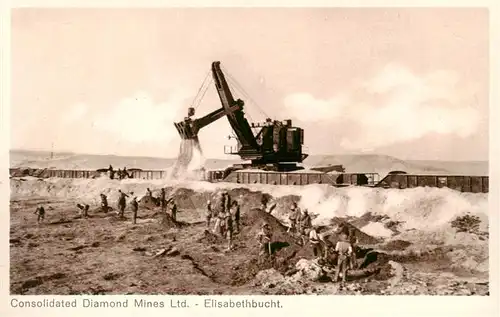 AK / Ansichtskarte  Luederitzbucht_Namibia Consolidated Diamond Mines Ltd Elisabethbucht 