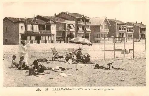 AK / Ansichtskarte  Palavas-les-Flots_34 Villas rive gauche 