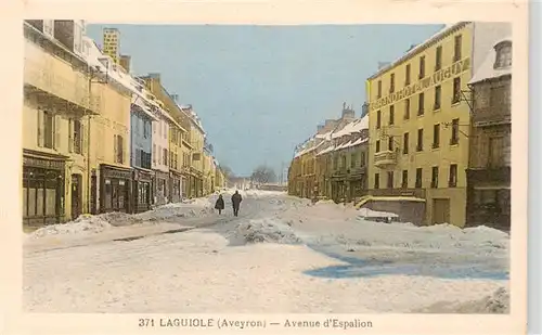 AK / Ansichtskarte  Laguiole_12_Aveyron Avenue d'Espalion 