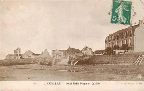 AK / Ansichtskarte  Asnelles_14_Calvados Hotel Belle Plage et Casino 