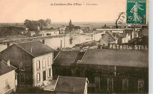 AK / Ansichtskarte  Conflans_Fin_d_Oise_78_Yvelines Panorama 