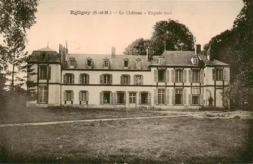 AK / Ansichtskarte  Egligny_77_Seine-et-Marne Le Chateau Facade Sud 