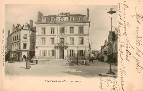 AK / Ansichtskarte  Provins_77_Seine-et-Marne Hotel de Ville 