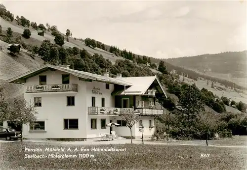 AK / Ansichtskarte  Saalbach_-Hinterglemm_AT Pension Muehlfeld 