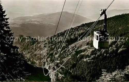 AK / Ansichtskarte  Seilbahn_Cable-Car_Telepherique Schauinsland Schwarzwald 