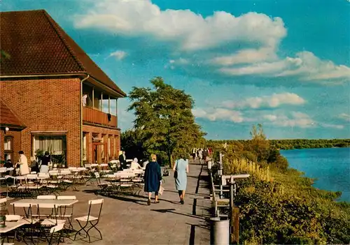 AK / Ansichtskarte  Thuelsfelder_Talsperre_Cloppenburg Hotel Seeblick Terrasse 