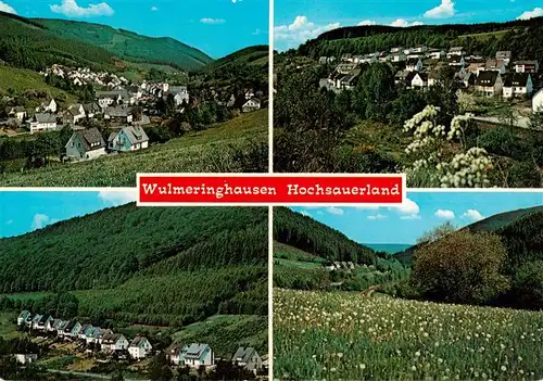 AK / Ansichtskarte 73886898 Wulmeringhausen_Olsberg Panorama Fliegeraufnahmen 