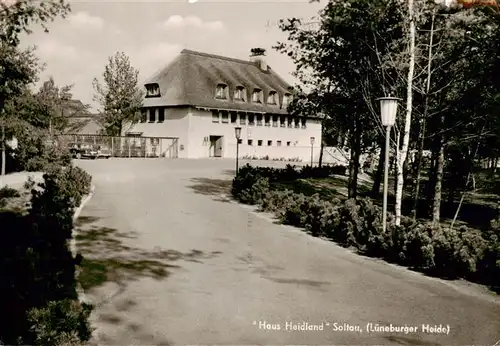 AK / Ansichtskarte  Soltau Haus Heidland  Soltau