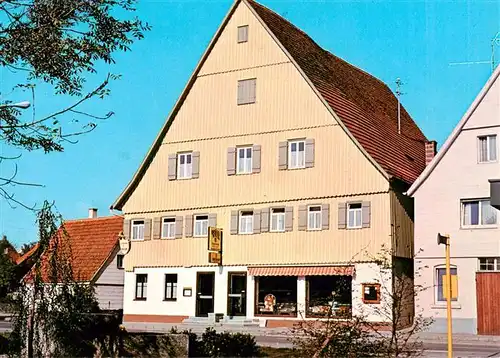 AK / Ansichtskarte 73886916 Pfahlbronn Gasthaus Hirsch Baeckerei Pfahlbronn