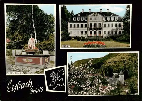 AK / Ansichtskarte 73886937 Eybach_Geislingen_Steige Adlerbrunnen Schloss Panorama Eybach_Geislingen_Steige