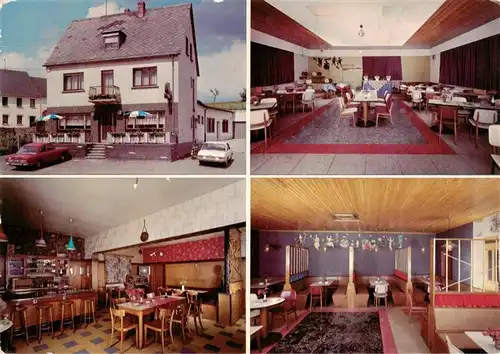 AK / Ansichtskarte  Hoxel Gasthaus Pension Moseler Gastraeume Bar Hoxel