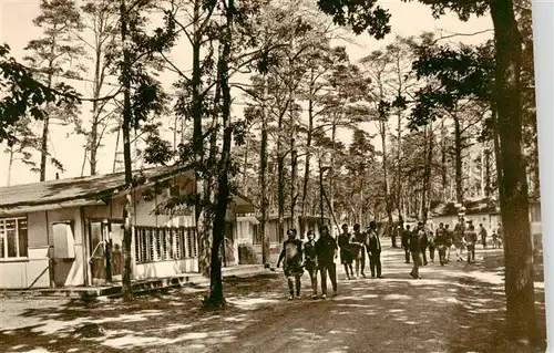 AK / Ansichtskarte  Markgrafenheide_Rostock Wald Gaststaette auf dem Zeltplatz Markgrafenheide_Rostock