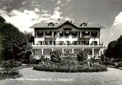 AK / Ansichtskarte  San_Cristoforo_al_Lago_Trentino_IT Hotel Lido 