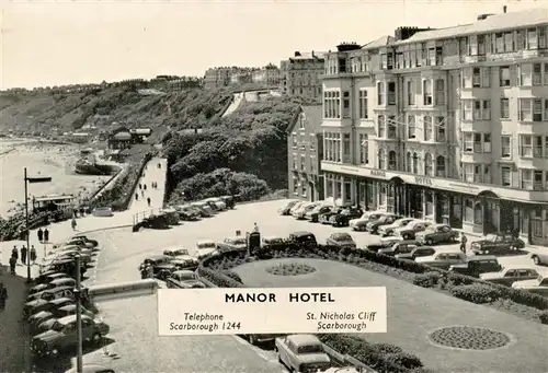 AK / Ansichtskarte  Scarborough__UK Manor Hotel 