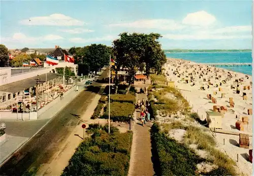 AK / Ansichtskarte  Scharbeutz_Ostseebad Strand Promenade Scharbeutz_Ostseebad