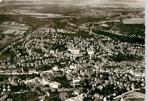 AK / Ansichtskarte  Waiblingen_Rems Fliegeraufnahme Waiblingen Rems