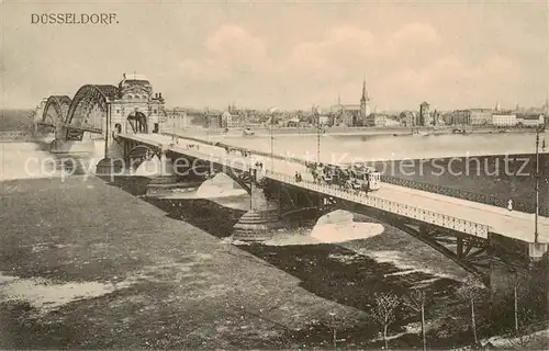 AK / Ansichtskarte  Strassenbahn_Tramway-- Duesseldorf 