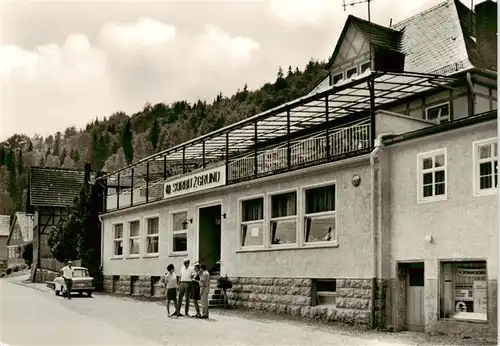 AK / Ansichtskarte  Rohrbach_Saalfeld Konsum Gaststaette Sorbitzgrund Rohrbach Saalfeld