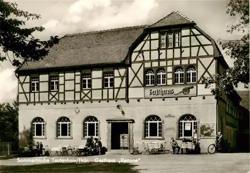 AK / Ansichtskarte 73887126 Tautenhain Gasthaus Kanone Tautenhain