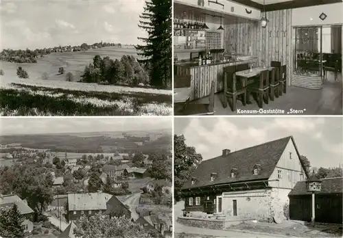 AK / Ansichtskarte  Landwuest Konsum Gaststaette Zum Stern Gastraum Panorama Landwuest