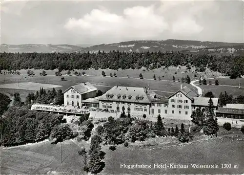 AK / Ansichtskarte  Weissenstein_1300m_SO Fliegeraufnahme Hotel Kurhaus Weissenstein 