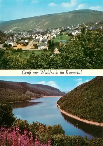 AK / Ansichtskarte 73887214 Waldrach im Ruwertal mit Stausee Riveris Waldrach