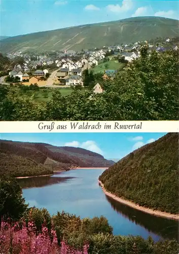 AK / Ansichtskarte  Waldrach im Ruwertal mit Stausee Riveris Waldrach