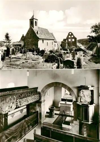 AK / Ansichtskarte 73887218 Hoeningen Prot Kirche ehem St Jakobs Kapelle des Kloster Hoeningen Hoeningen