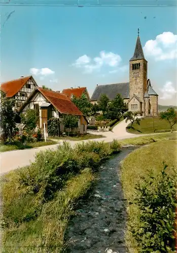 AK / Ansichtskarte  oedsbach_Oberkirch Kirche 