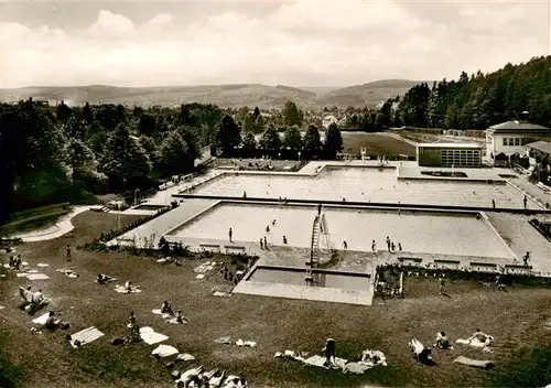 AK / Ansichtskarte  Michelstadt Freibad Michelstadt