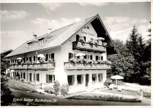 AK / Ansichtskarte  Bad_Heilbrunn Kurheim Waldherr Bad_Heilbrunn