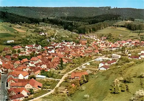 AK / Ansichtskarte  Heubach_Odenwald  Fliegeraufnahme Heubach Odenwald 