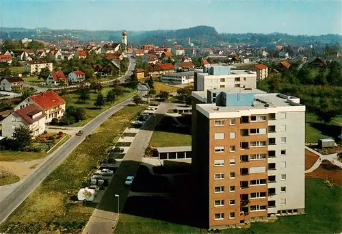 AK / Ansichtskarte  Kressbronn_Bodensee Argenstrasse Fliegeraufnahme Kressbronn Bodensee