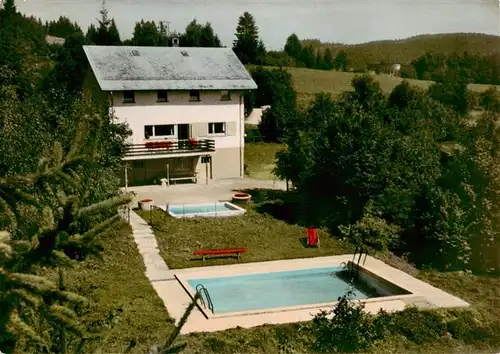 AK / Ansichtskarte  Haeusern_Schwarzwald Naturfreundehaus Haeusern Pool Haeusern Schwarzwald