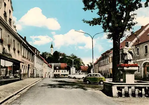 AK / Ansichtskarte  Pleystein Marktplatz Pleystein