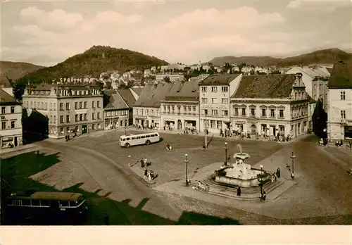 AK / Ansichtskarte  Decin_Tetschen-Bodenbach_Boehmen_CZ Marktplatz 